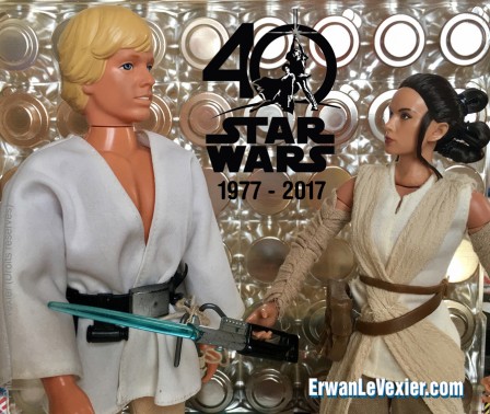 40 ans de jouets Star Wars