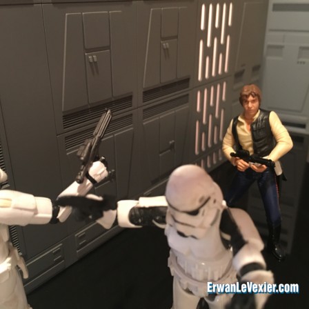 Han Solo attaque les stormtroopers