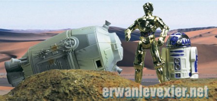 C-3PO et R2-D2 sur Tatooine